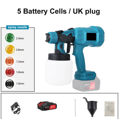 💥Begrenzte Zeit 50% Rabatt✨ (Kostenloser Versand)🔥Kabelloses elektrisches Farbspritzgerät